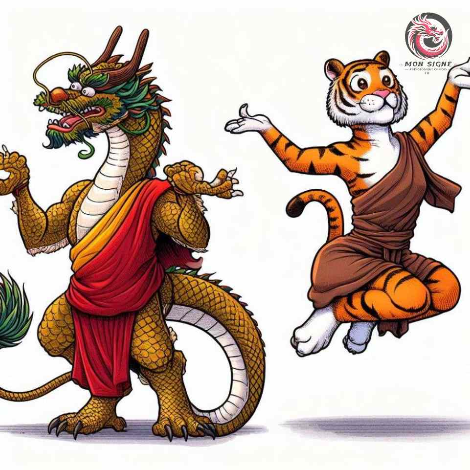 Compatibilité Homme Dragon et Femme Tigre