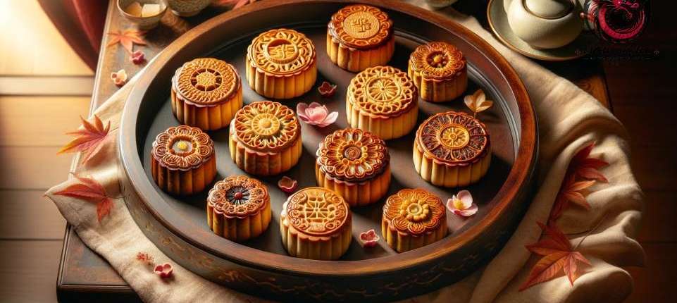 Gâteaux de lune - Mooncakes au lotus