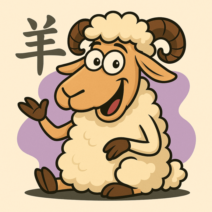 Le signe astrologique chinois du Mouton