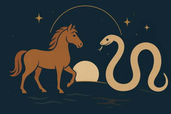 compatibilité astrologique Serpent et Cheval