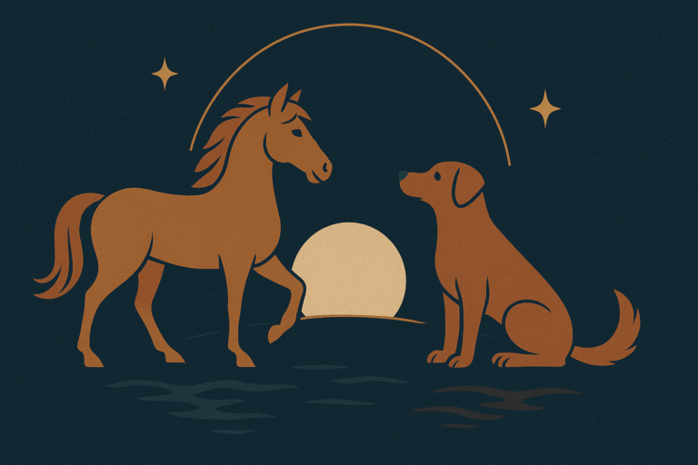 Compatibilité Cheval & Chien Compatibilité Cheval & Chien