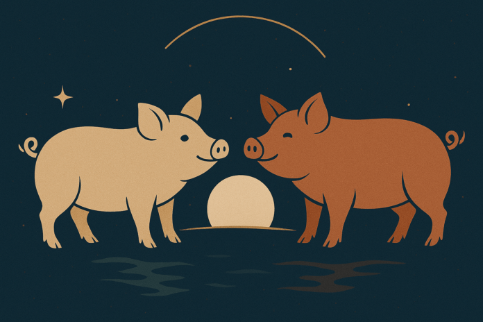 compatibilité signes astrologiques chinois Cochon & Cochon