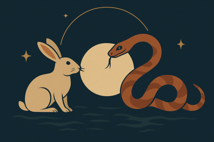 compatibilité signes astrologiques chinois Lapin et Serpent