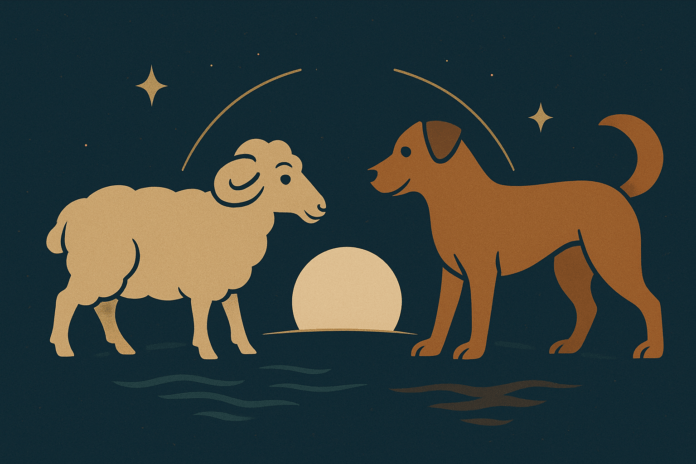 compatibilité signes astrologiques chinois Mouton & Chien