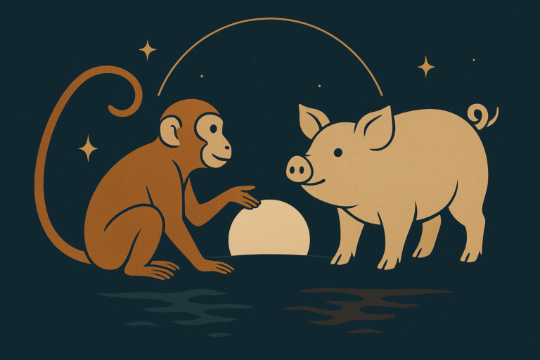 Compatibilité Singe & Cochon