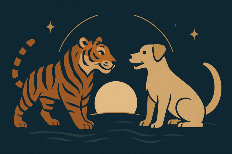Compatibilité Tigre & Chien Compatibilité Tigre & Chien