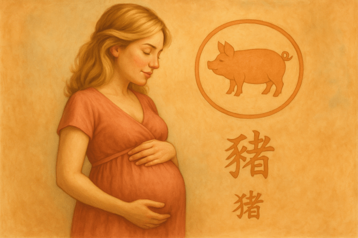 Horoscope grossesse femme Cochon